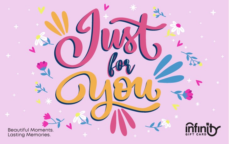 Just For You Smart eGift Card | Infinity Gift Cards